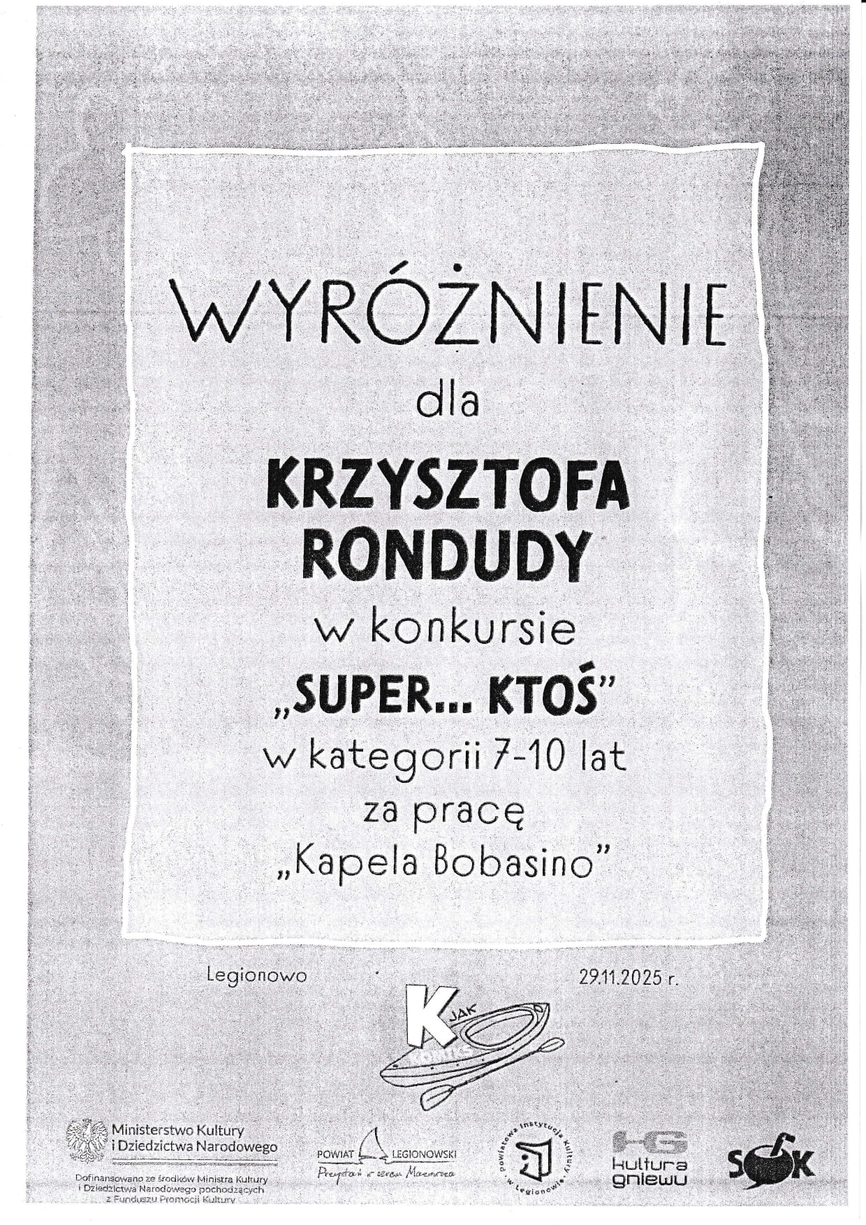 Ikona do artykułu: Osiągnięcia naszego ucznia